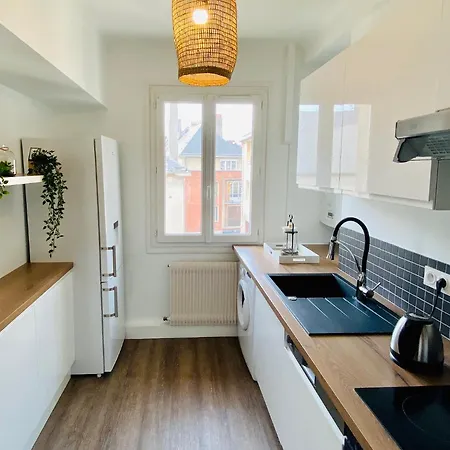 El Paradise - Entier - Coeur De - Basilique Au Balcon - Proche Gare Apartment Lisieux